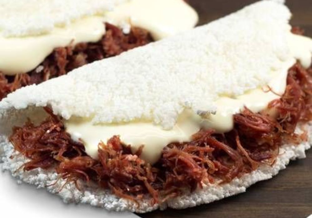 Tapioca Carne Seca c/ Catupiry